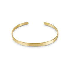 Bracelete Liso Ajustável - Dourado - comprar online