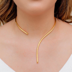 Chocker Gravata - Dourado - comprar online