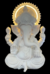 Luminária Ganesha em marmorite com luz de Led Bivolt - Auralor Variedade