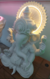 Luminária Ganesha em marmorite com luz de Led Bivolt - loja online