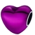 Charm Corazon Morado