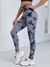 Calças de Yoga Push Up sem costura para mulheres, Tie Dye, Leggings esportivas, - Mercado e Variedades