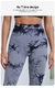 Calças de Yoga Push Up sem costura para mulheres, Tie Dye, Leggings esportivas,