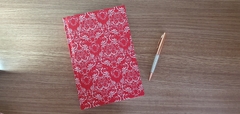 Caderno Para Suas Ideias - Arabesco Vermelho - comprar online