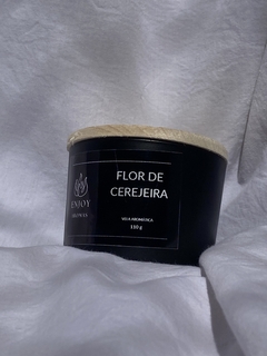 Vela Aromática 110g - FLOR DE CEREJEIRA - comprar online