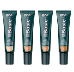 BASE LIQUIDA BASIC MATTE - NINA MAKEUP