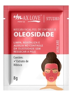 Máscara Facial Peel Off Controle de Oleosidade – Max Love