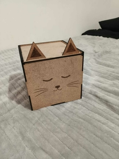 Caja dulcero - Gato