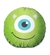 Almofada Redonda Mike Wazowski Monstros S.A. Disney 33cm