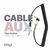 CABLE AUX 3,5 ESPIRAL| 1.5M - Aldarepara