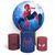 Kit Painel Sublimado + 3 Capas De Cilindro - Homem Aranha - comprar online