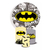 Kit Painel Sublimado + 3 Capas De Cilindro - Batman - comprar online