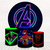 Kit Painel Sublimado + 3 Capas De Cilindro - Vingadores