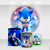 Kit Painel Sublimado + 3 Capas De Cilindro - Sonic