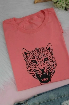 T-shirt Tigre Rosa