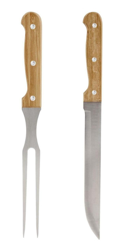 Tabla Madera Cocina Para Picar Con Cuchillo Y Tenedor - comprar en línea