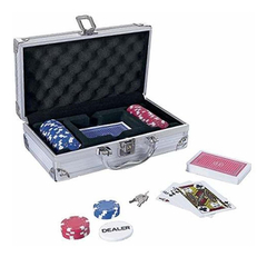 Mini Maletín De Poker Baraja Fichas - comprar en línea
