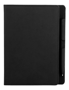 Libreta Curpiel Rayada Boligrafo Rubber Kyo - Vantastiks