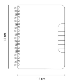 Libreta Ecologica Rayada Con Notas Adheribles Y Boligrafo - Vantastiks