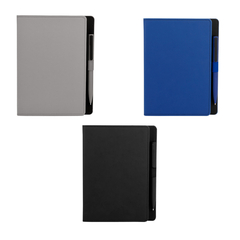 Libreta Curpiel Rayada Boligrafo Rubber Kyo