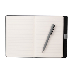 Libreta Curpiel Rayada Boligrafo Rubber Kyo - comprar en línea