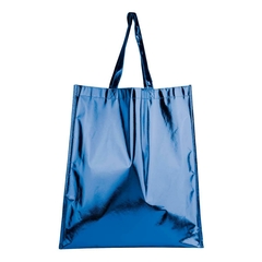 Bolsa metalizada non woven con fuelle y asas - Vantastiks