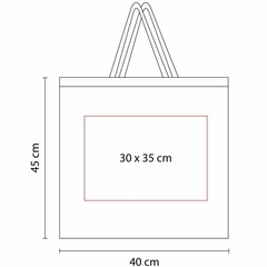 Bolsa metalizada non woven con fuelle y asas en internet