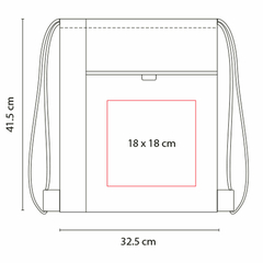 Morral Ara Tela Ecologica Non Woven Con Poliester - comprar en línea