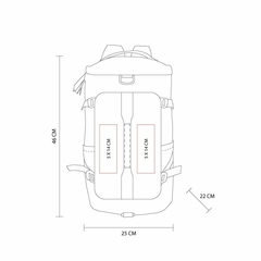 Maleta Mochila Deportiva Poliester Correa Hombro Mena - comprar en línea