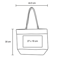 bolsa ecologica yute algodon zante - Vantastiks