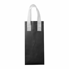 10 piezas bolsa ecologica portabotella vino non woven negro - comprar en línea