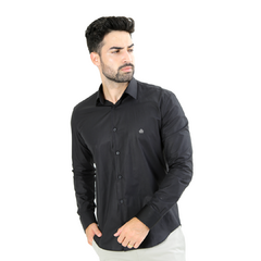 Camisa Slim Fit CA® CAMISA MANGA LONGA 100% ALGODÃO