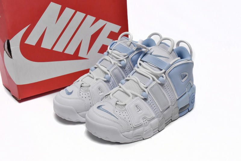 Nike best sale white uptempo