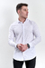 Camisa estampada 17 blanca - comprar online