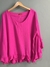 Blusa rosa texturizada - Tam G