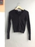 Cardigan preto - Tam P - comprar online