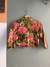 Blazer cropped floral - Tam P - Chicago Brechó