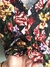 Cropped canelado floral - Tam M/G na internet