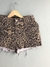 Short jeans animal print - Tam 38