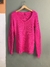 Tricot alongado pink - Tam M - comprar online