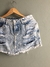 Short saia jeans - Tam P/M