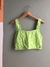 Cropped verde - Tam P - comprar online