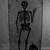 Painel Halloween Esqueleto Osso 0,97 X 2,13 Cm Decorativo