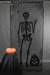 Painel Halloween Esqueleto Osso 0,97 X 2,13 Cm Decorativo - Interlar