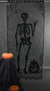 Painel Halloween Esqueleto Osso 0,97 X 2,13 Cm Decorativo - loja online