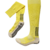 Meias Futebol Antiderrapante Cano Alto- Amarela com bolinhas Pretas