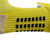 Meias Futebol Antiderrapante Cano Baixo - Amarelo com detalhes no preto e branco - comprar online