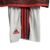 Kit Infatil Flamengo I 22/23 Adidas - Vermelho com detalhes em preto