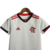 Kit Infatil Flamengo II 22/23 Adidas - Branco com detalhes em vermelho - comprar online
