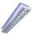 Luminaria Sobrepor Aleta Aluminio 2X9X10W LED na internet